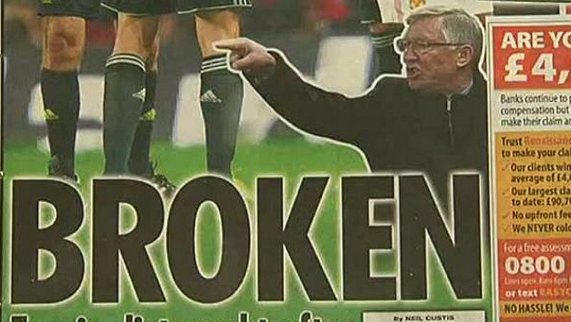 La prensa británica clama contra la roja a Nani que "destrozó" al United