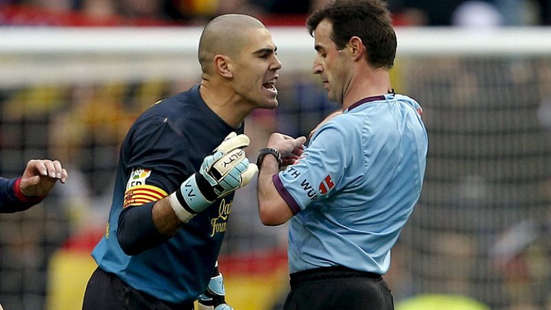 Valdés, sancionado con cuatro partidos por su expulsión en el último 'clásico'