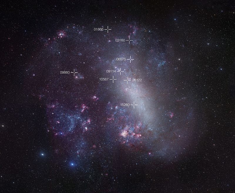 Logran medir con gran precisión la distancia a una galaxia vecina