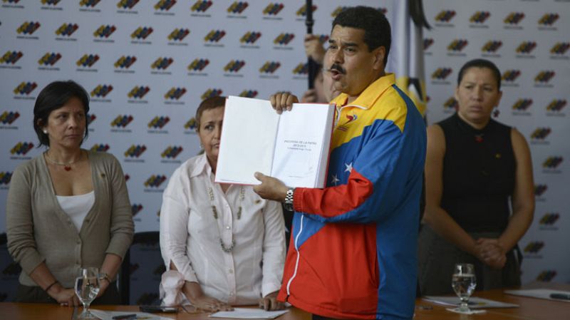 Nicolás Maduro presenta su candidatura para la Presidencia de Venezuela