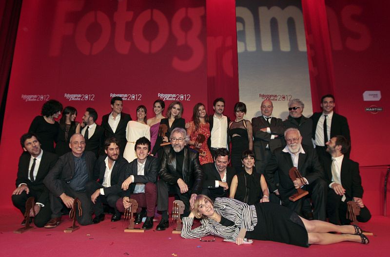 Maribel Verdú, José Sacristán y Michelle Jenner brillan en los premios Fotogramas de plata 2012