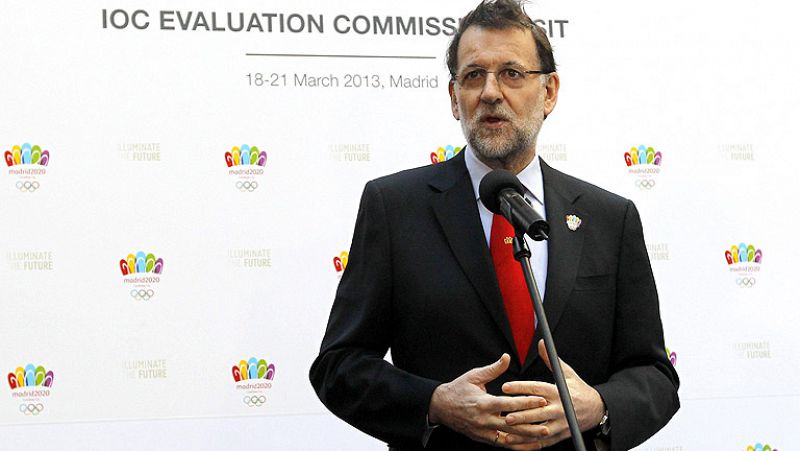 Rajoy: "Estamos preparados para Madrid 2020 y vamos a dar la batalla"