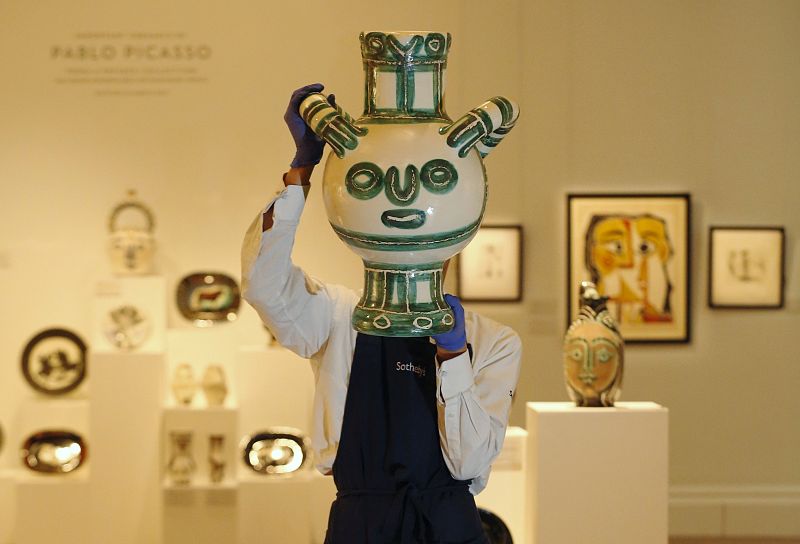 Un lote de cerámicas de Picasso se subasta por 1,7 millones de euros