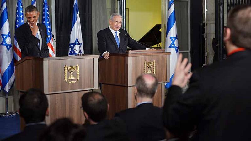 Obama proclama su "alianza eterna" con Israel en su primera visita al país