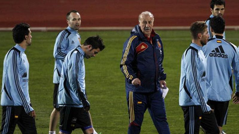 Del Bosque: "Con Villa hemos recuperado al mejor goleador del fútbol español"