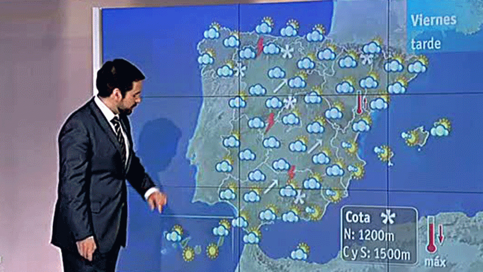 Una sucesión de borrascas dejará lluvias en casi toda España hasta el Viernes Santo - El tiempo | Ver