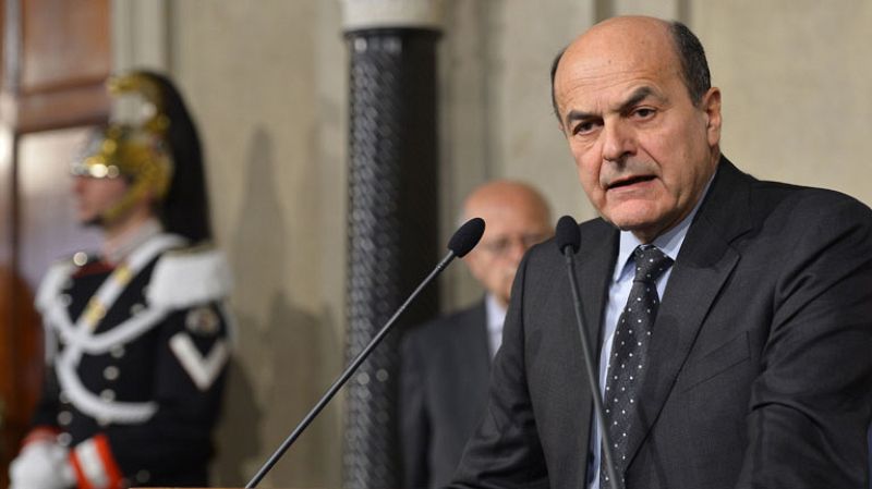 Bersani acepta el encargo de formar el nuevo Gobierno de Italia