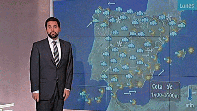 Tiempo inestable en el arranque de la Semana Santa con cielos nublados y lluvias