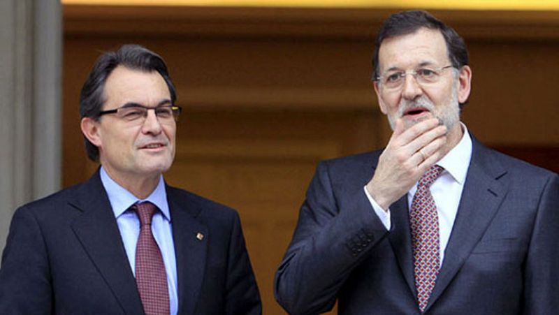 Rajoy y Mas evidencian sus discrepancias sobre Cataluña en una reunión secreta
