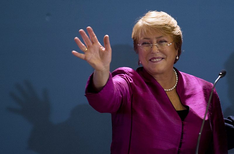 Bachelet anuncia su candidatura a las elecciones presidenciales de Chile
