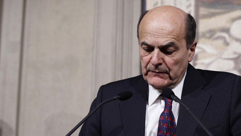 Bersani termina sin resultados las conversaciones para formar un gobierno en Italia