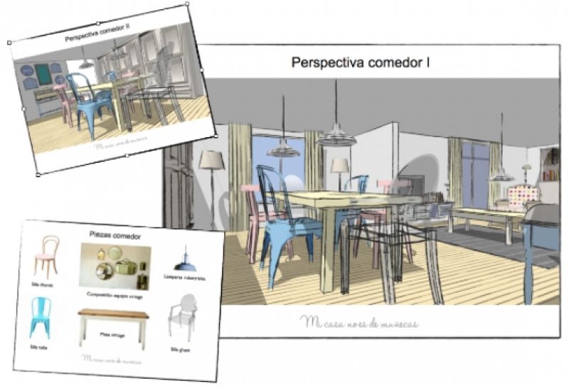 Interiorismo 'low cost' a través de internet, un proyecto anticrisis para decorar tu casa