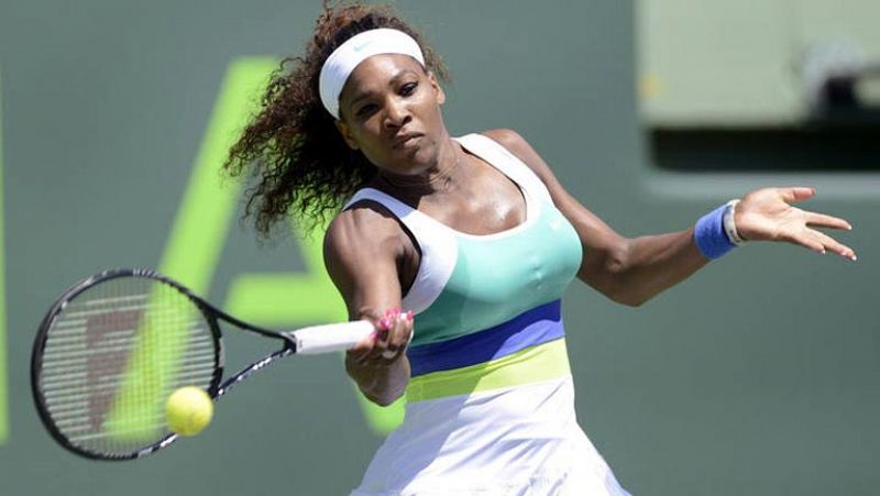 Serena Williams logra el récord en Miami a costa de prolongar la maldición de Sharapova