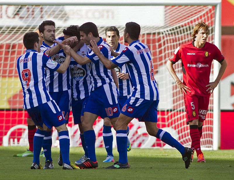 El Deportivo asalta Mallorca en su primera victoria a domicilio