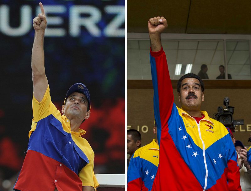 Capriles propone un cambio tranquilo en Venezuela y Maduro perpetuar el chavismo