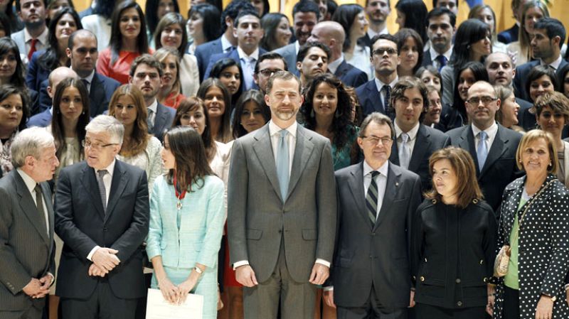 El príncipe pide a los jueces "prudencia y fortaleza" ante "momentos complejos"