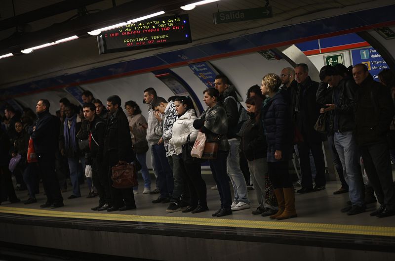 Los trabajadores de Metro de Madrid convocan paros parciales indefinidos a partir del 17 de abril