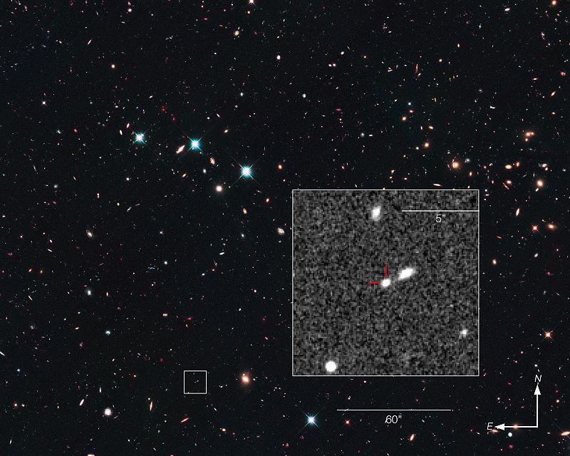 El telescopio espacial Hubble encuentra la supernova más lejana