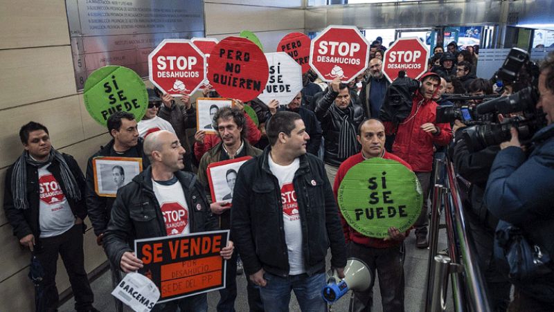 El PP descarta la dación en pago general y retroactiva y la limita a determinados casos