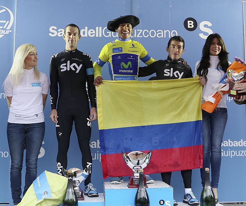 Nairo Quintana gana la Vuelta al País Vasco en la contrarreloj final