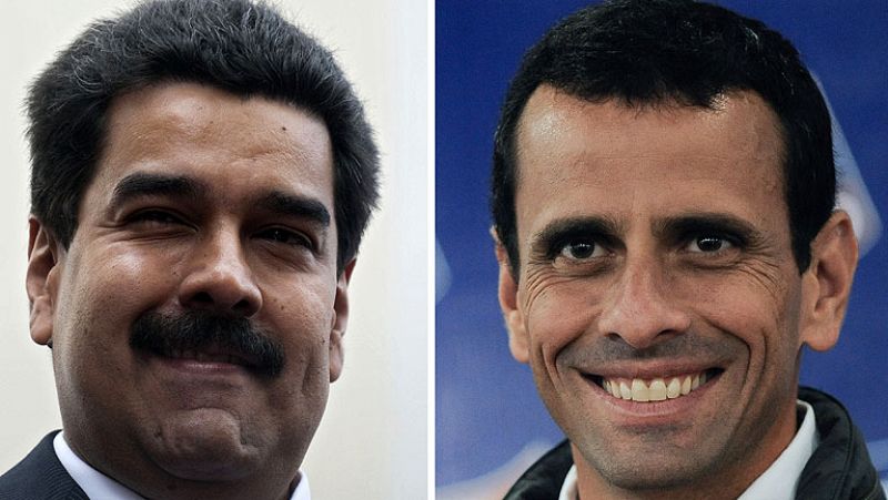 La mayoría de las encuestas dan por ganador a Maduro y una da triunfo a Capriles