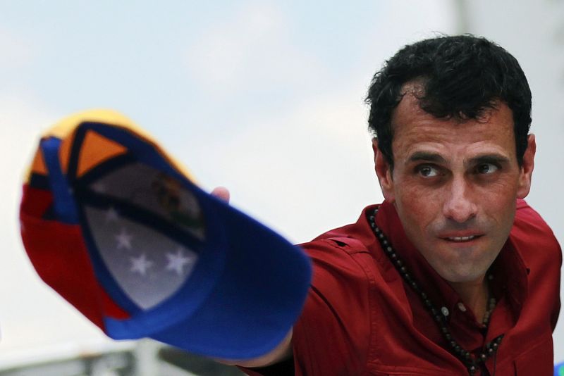 Capriles, a por el segundo asalto a la presidencia
