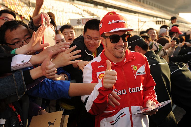 Alonso: "Luchar por el podio en China es una expectativa realista"