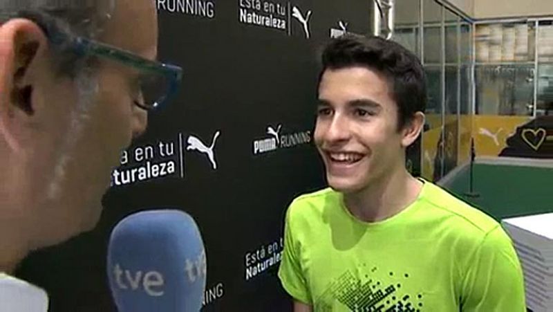 Marc Márquez en RTVE: "Hemos empezado muy bien el campeonato"