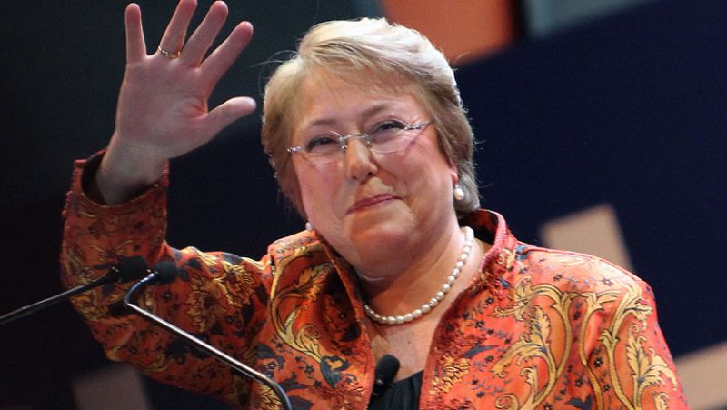 Michelle Bachelet, proclamada precandidata a la presidencia de Chile