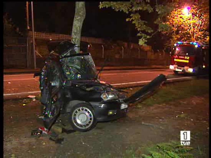 Muere un joven de 22 años en un accidente causado por un conductor sin carné en Orense