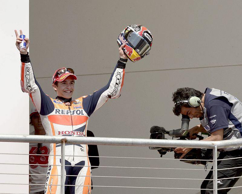 Marc Márquez vence y entra en la historia como el piloto más joven que gana una carrera de MotoGP