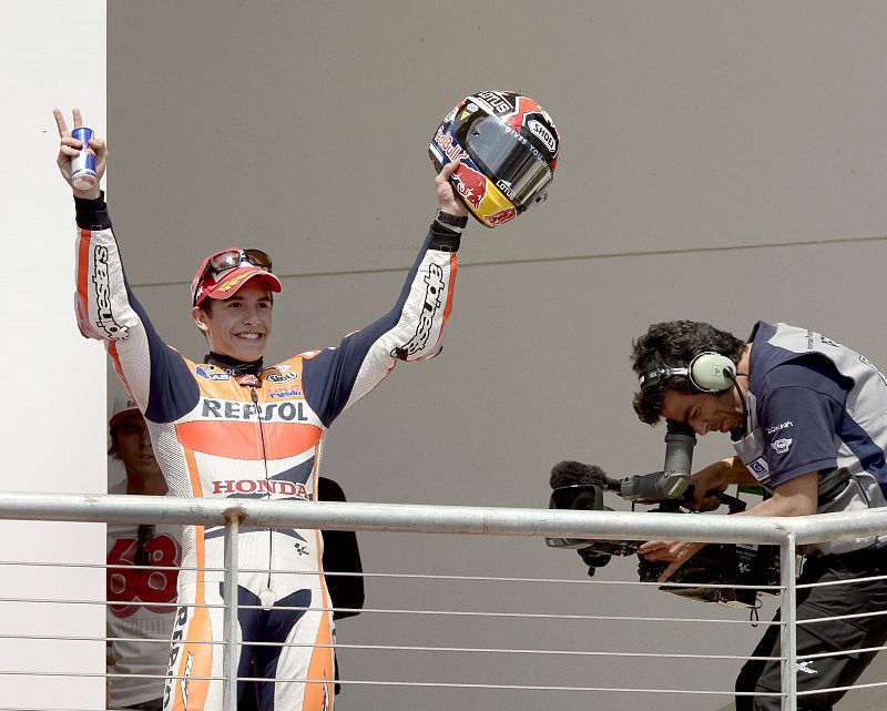Marc Márquez vence y entra en la historia como el piloto más joven que gana una carrera de MotoGP
