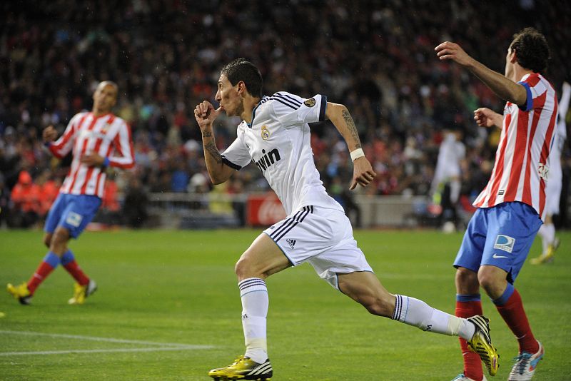 Di María perpetúa la maldición del Atlético contra el Real Madrid