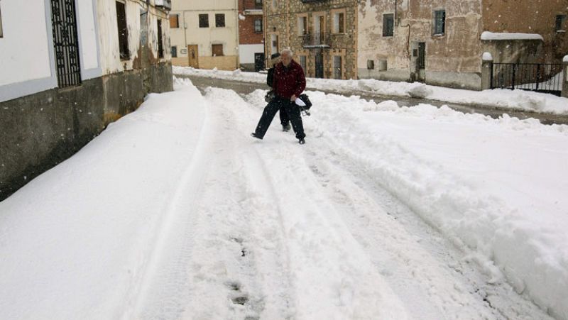 El martes habrá nevadas en zonas altas de las mitades norte y este de la península