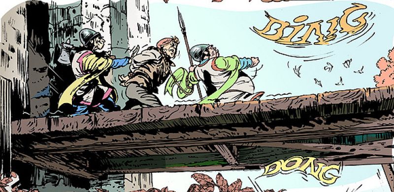 Enrique Sánchez Abulí regresa al cómic con 'La nieve y el barro'