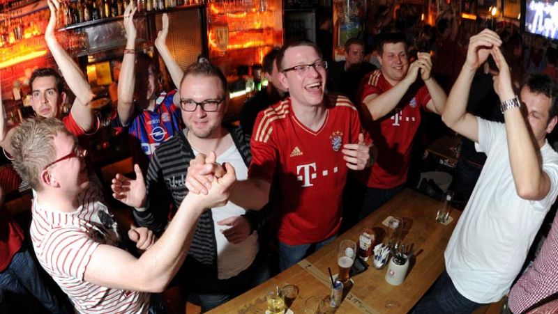 La prensa y la afición germanas celebran la primera final alemana de la historia