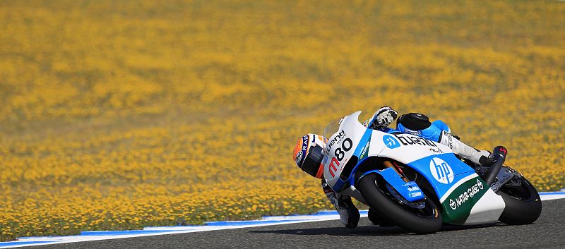 'Tito' Rabat, primer triunfo en el mundial de Moto2 en el circuito de Jerez