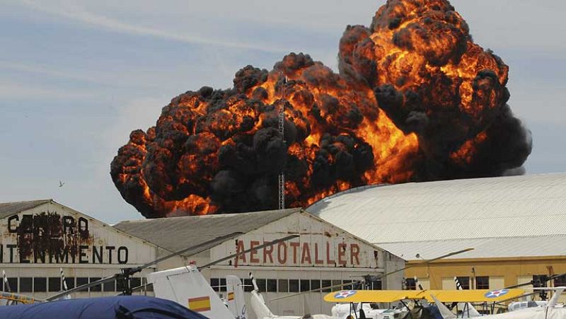 Fallece el piloto de la avioneta que se estrelló en Cuatro Vientos