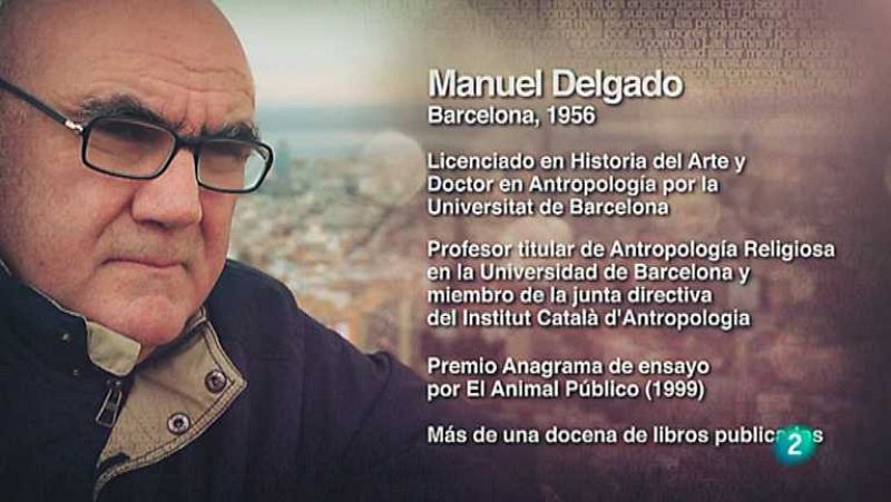 Manuel Delgado, antropólogo, historiador y educador
