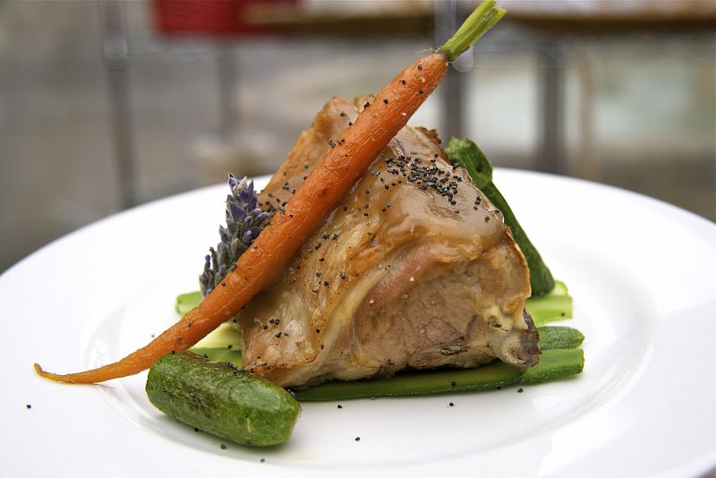 Carr� de cordero con verduritas