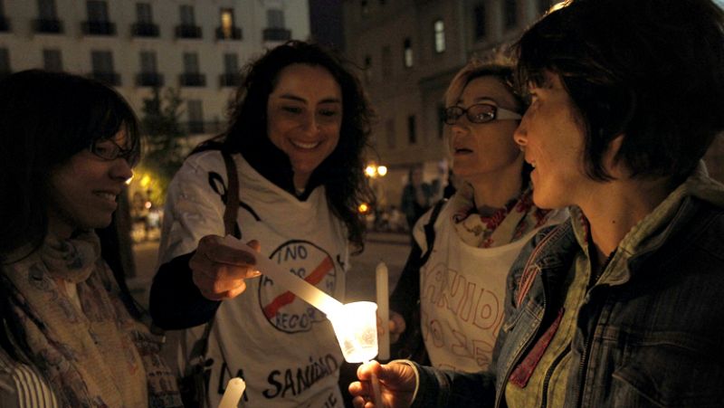 Sindicatos cifran en un 60% el seguimiento de la huelga sanitaria y Madrid lo rebaja a un 5,26%
