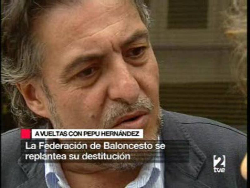 La Federación de Baloncesto vuelve a plantearse la destitución de Pepu Hernández