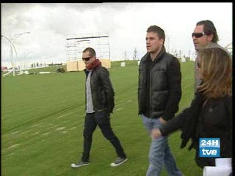 El Canto del Loco visita el recinto en obras de Rock in Río