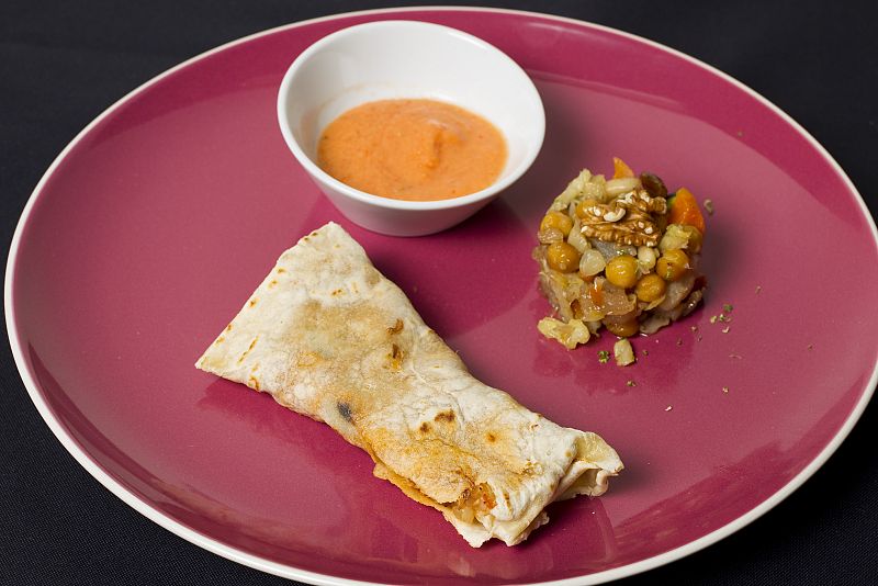 Fajitas de cocido y ropa vieja marroqu�