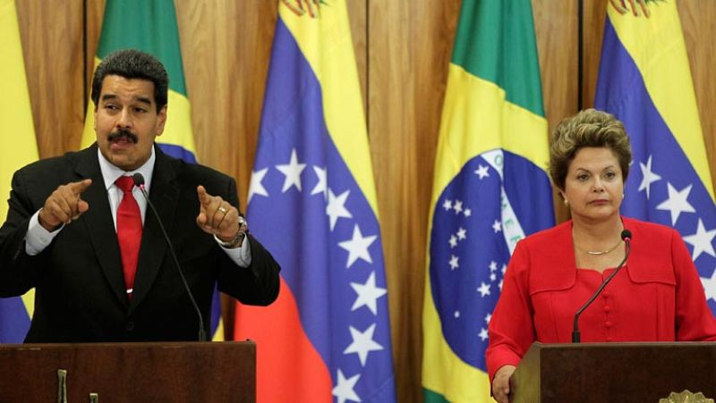 Maduro finaliza su gira sudamericana consiguiendo apoyo político y financiero de Brasil