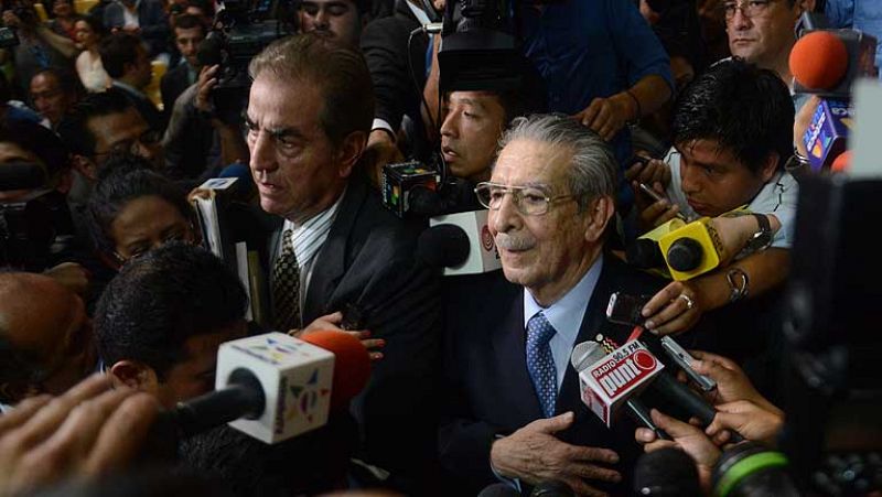 La Justicia guatemalteca condena al exdictador Ríos Montt por genocidio a 80 años