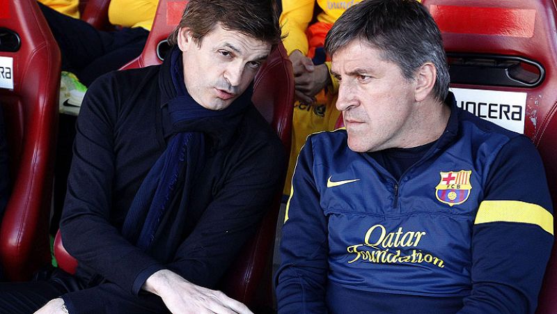 Vilanova: "Somos el mejor equipo de esta liga, con diferencia"
