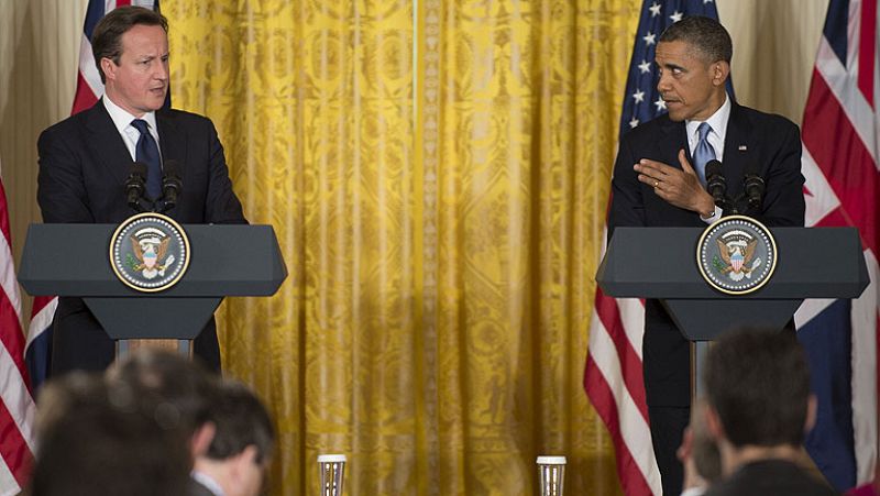 Obama y Cameron confían en la colaboración de Rusia para frenar la guerra en Siria