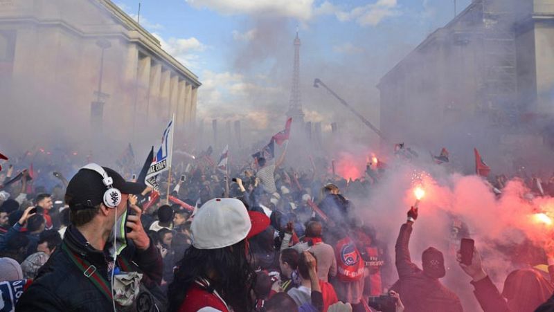 Los ultras anulan la celebración del título liguero del París Saint-Germain