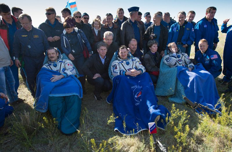 La expedición de la Estación Espacial Internacional regresa a la Tierra sana y salva